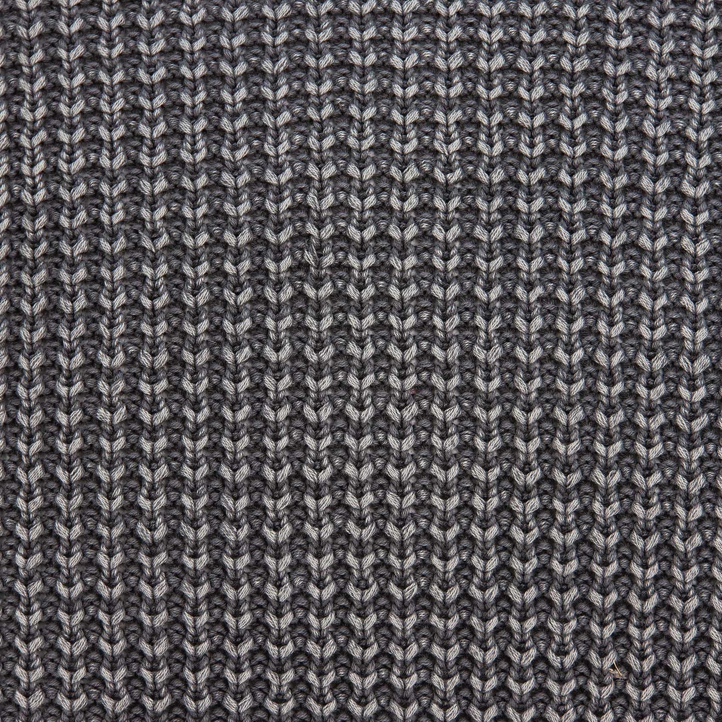 20inches x 7inches x 20inches Transitional Charcoal Pillow Cover With