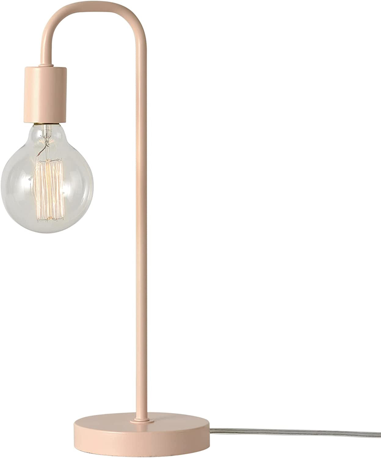 Globe Electric 67433 18" Table Lamp, Matte Brass, Table Lamp for Living Room, Home Décor, Lamps for Bedrooms, Room Décor, Nightstand, Home Improvement, Reading Lamp, E26 Base Socket, Home Décor