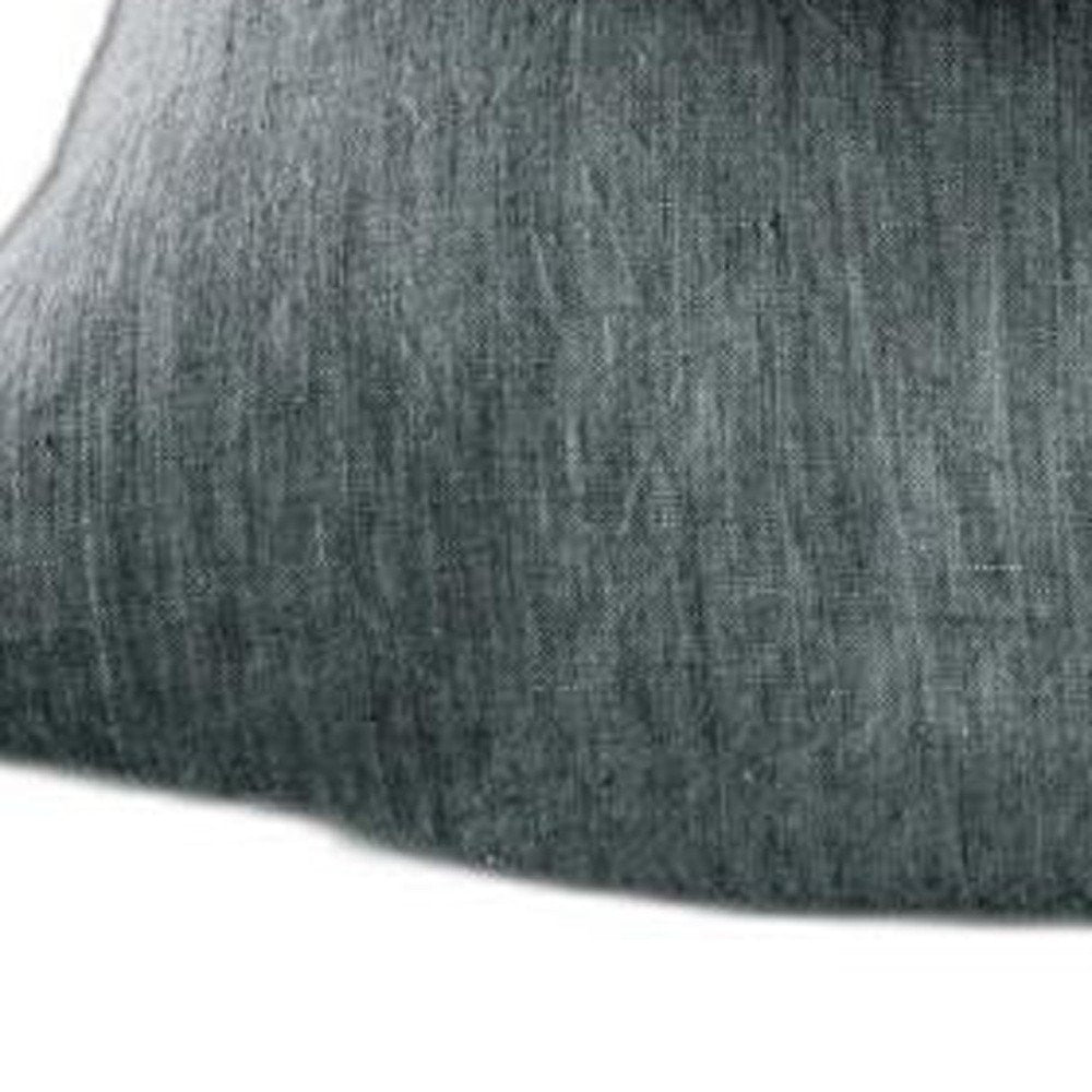Four Piece Light Gray Linen Sheet Set