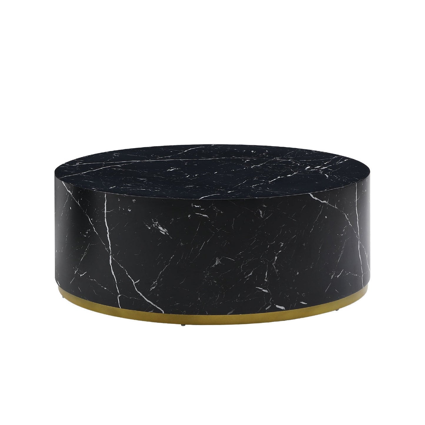 Modern Faux Marble Coffee Tables for Living Room, 35.43inch Accent Tea