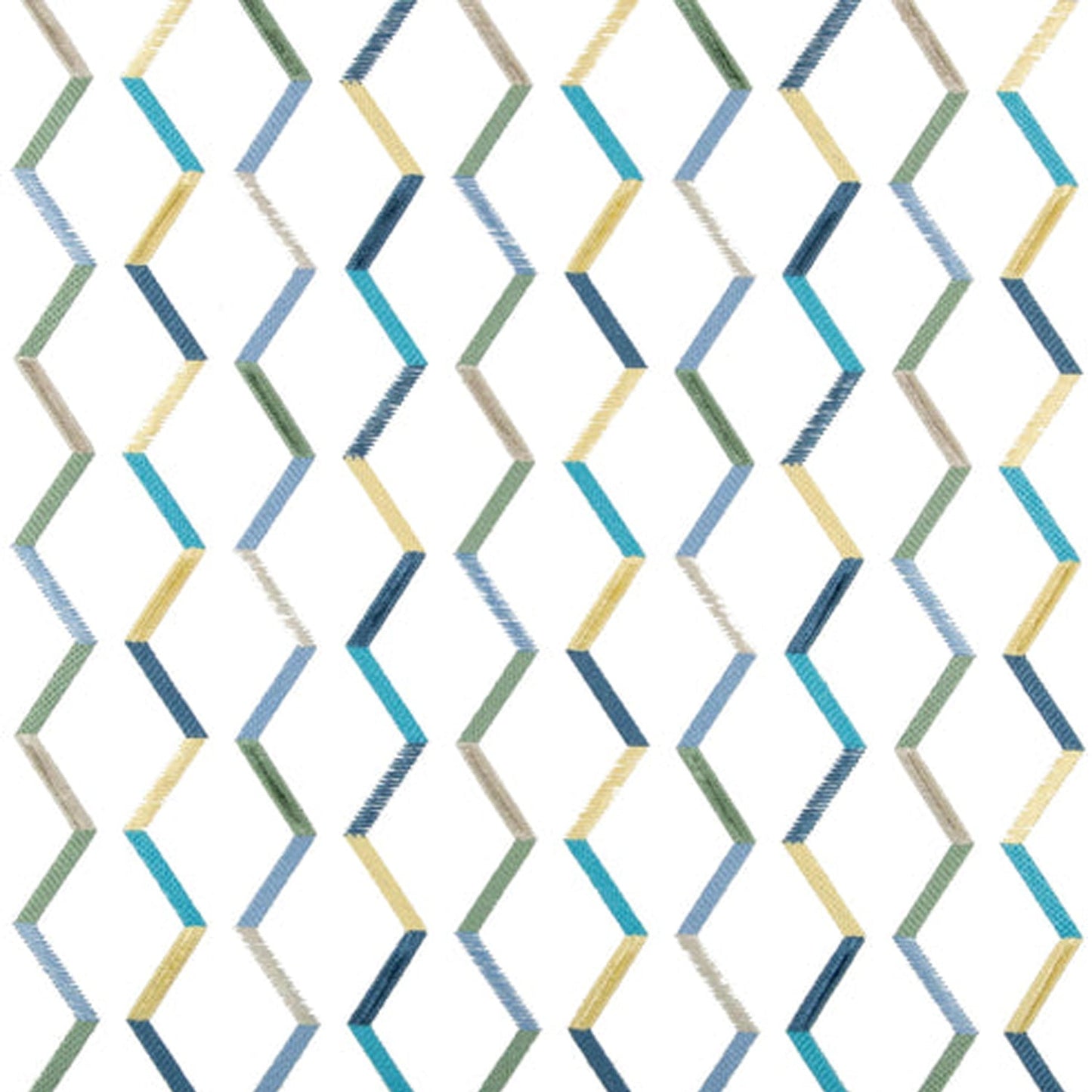 Evania - Set of 2 Panels Crewel Embroidered Curtains | Linen Cotton