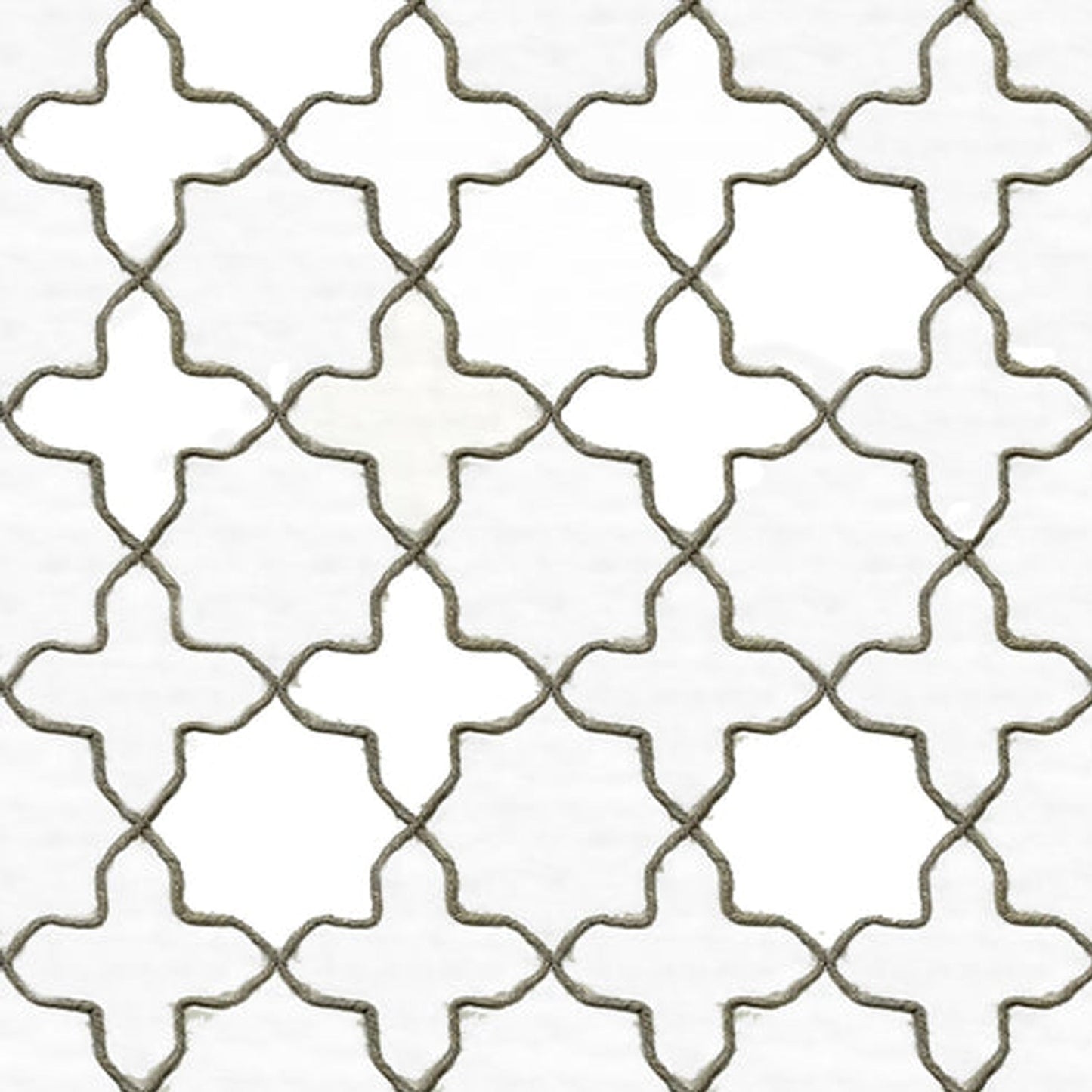 Ondine - Set of 2 Panels Crewel Embroidered Curtains | Linen Cotton