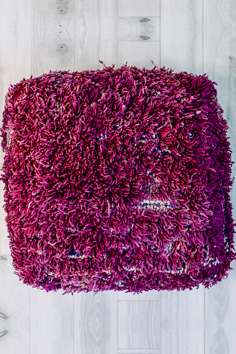 Someone To Love Berber Pillow 28"x28" (Wool)