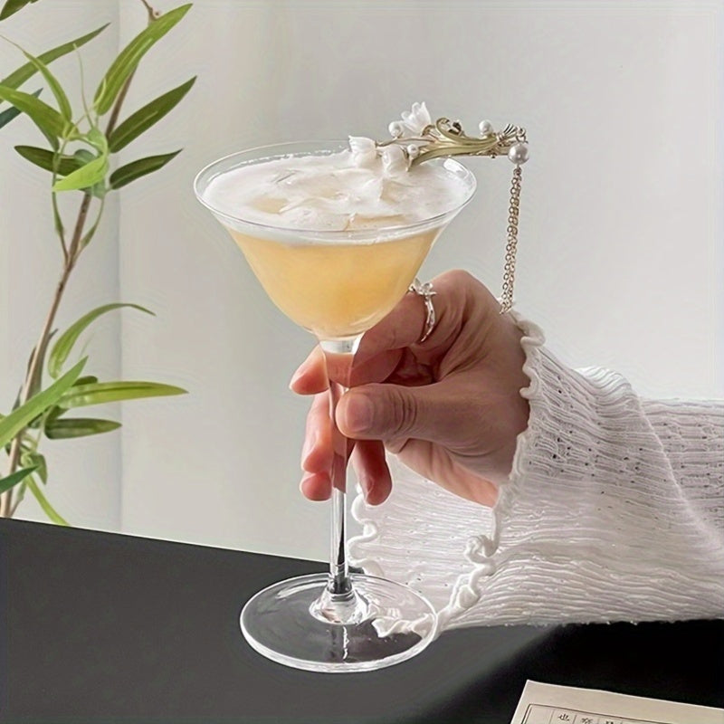 Multiple Packs of Wide-Mouth Glasses, Creative Cocktail Glasses,