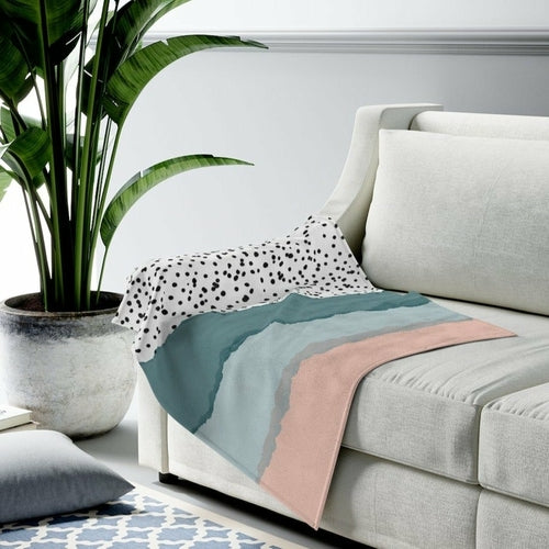 Abstract and Pattern Plush Blanket Throws - Soft Decorative Throw Blanket Collection