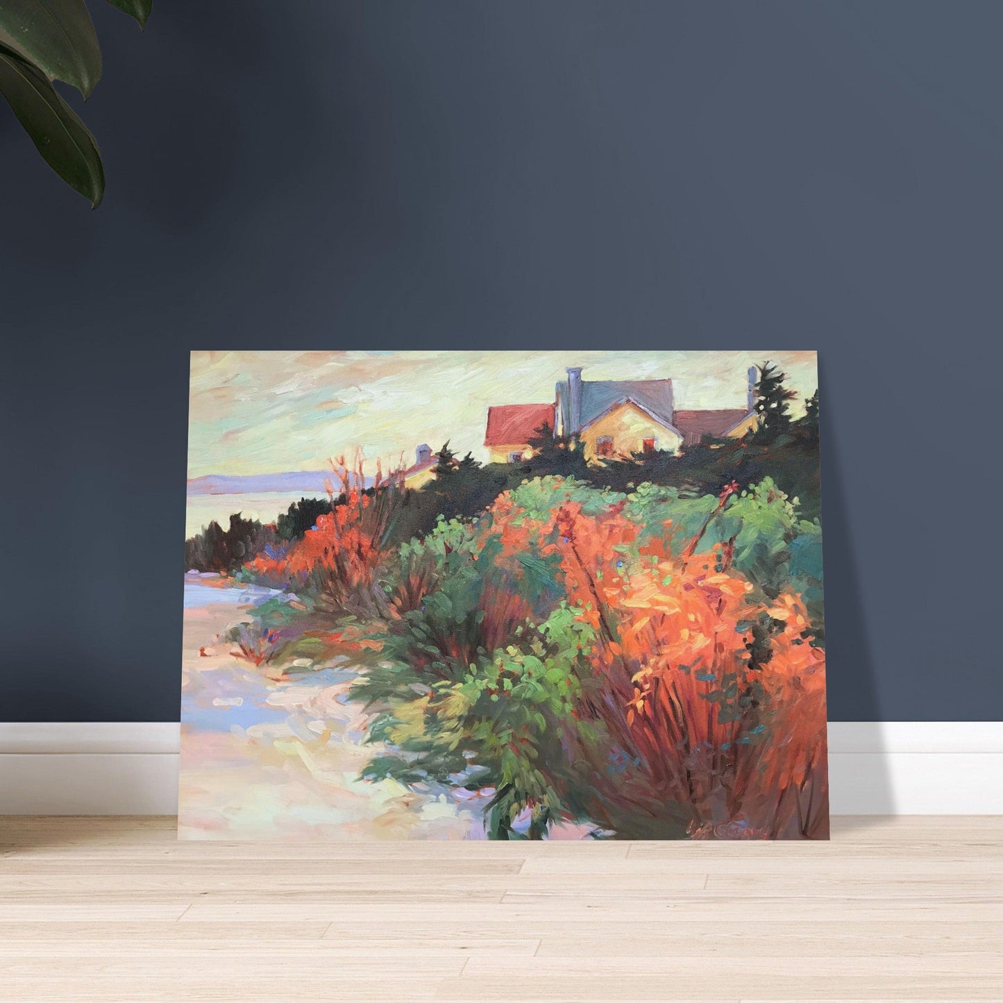 'Crest View' Still Life I 12x16 Museum-Quality Matte Paper Poster | Original Artwork by American Artist Barbara Cleary
