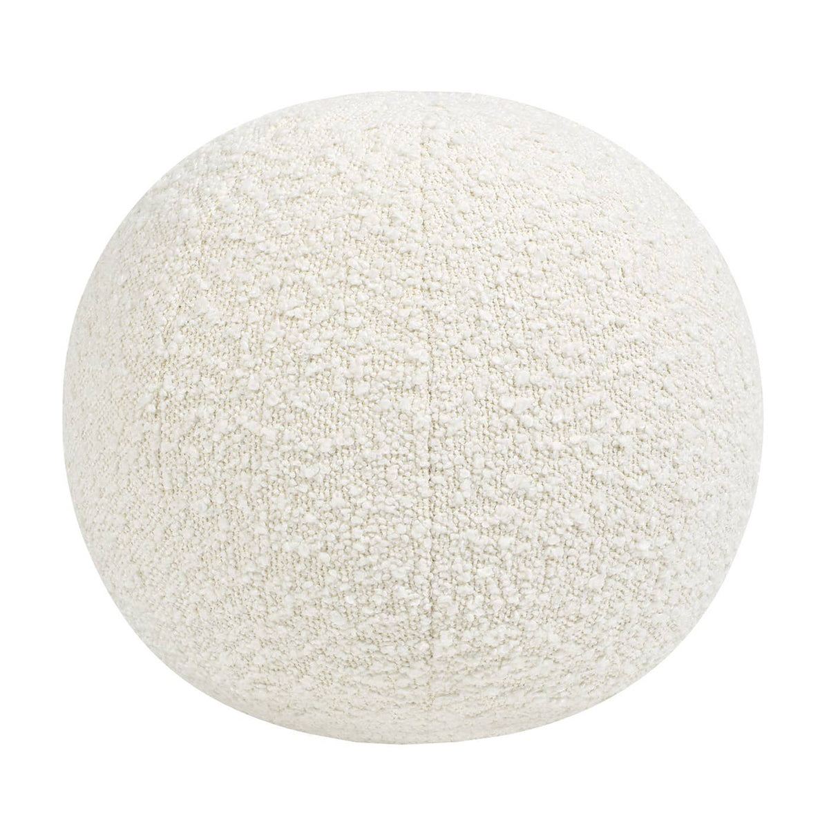 Luna 12" Round Sphere Accent Ball Throw Pillow