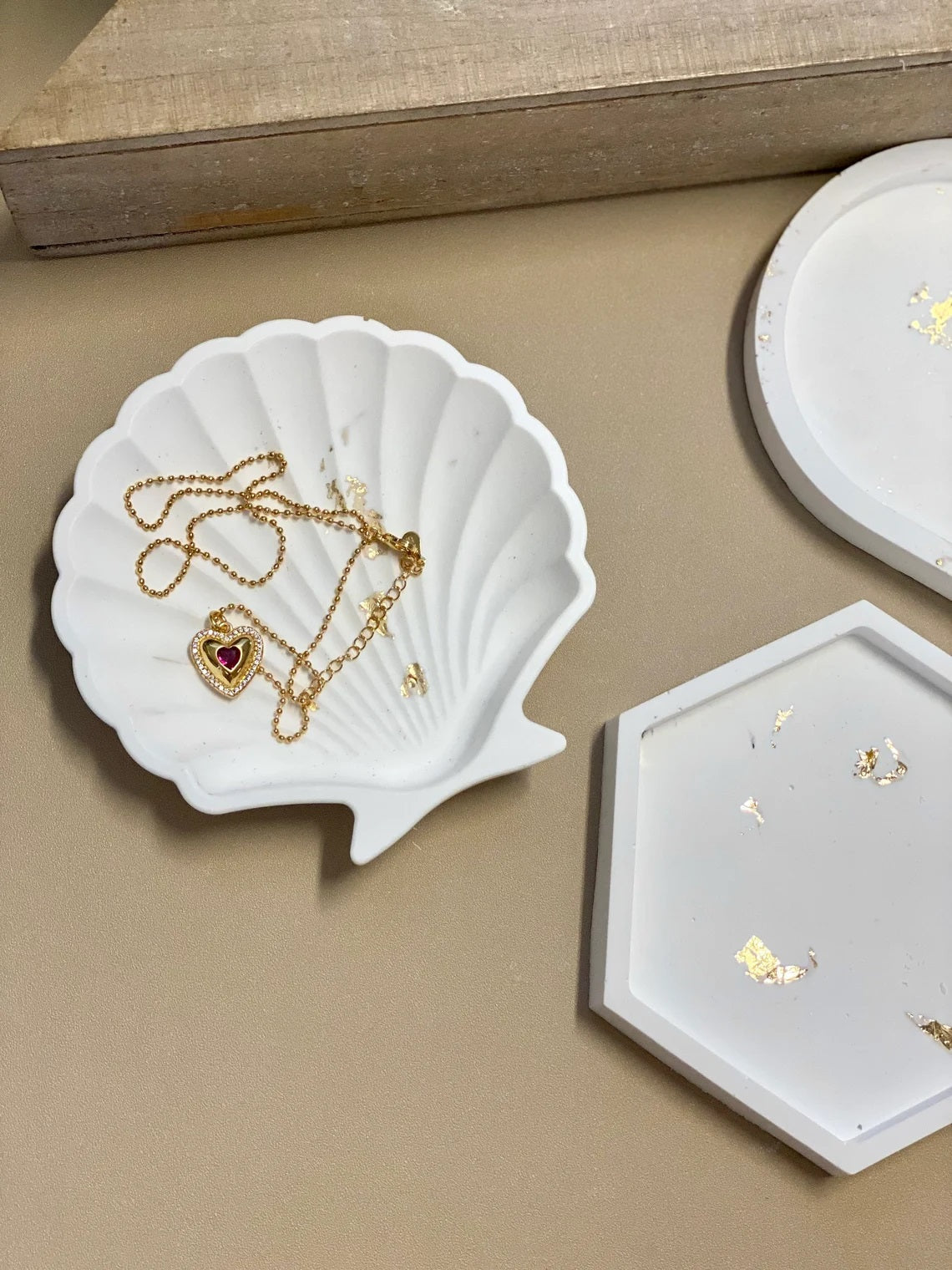 Handmade Jesmonite Tray