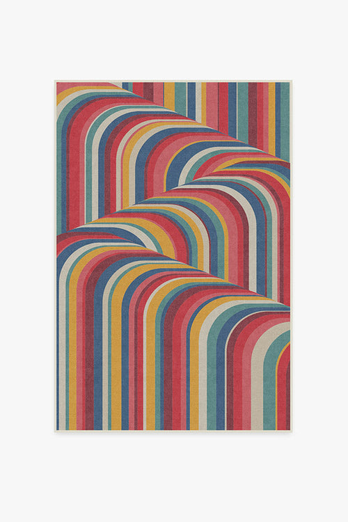 Jonathan Adler Waterfall Multicolor Tufted Rug