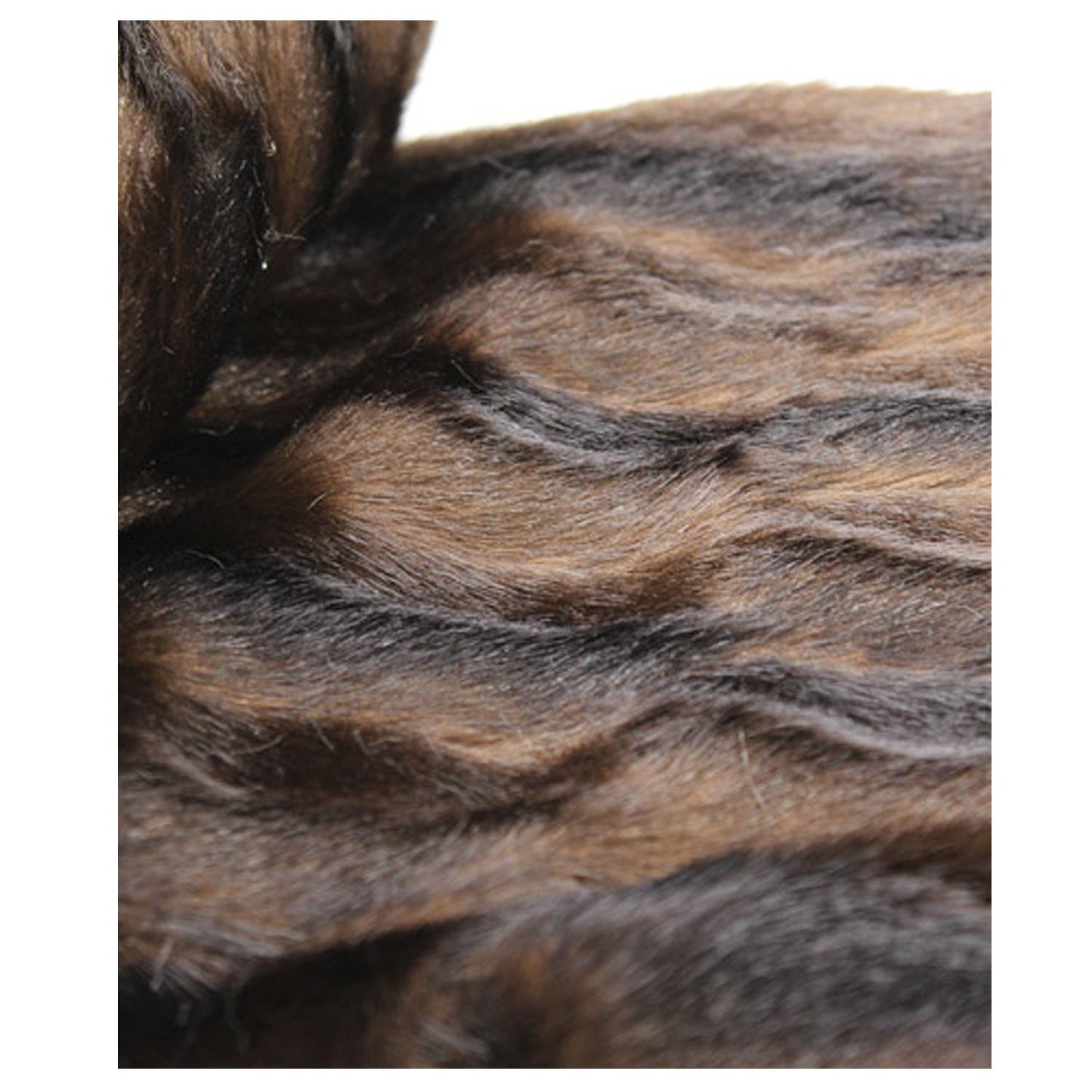 Fur Pillow 'Luxe Mink Brown'