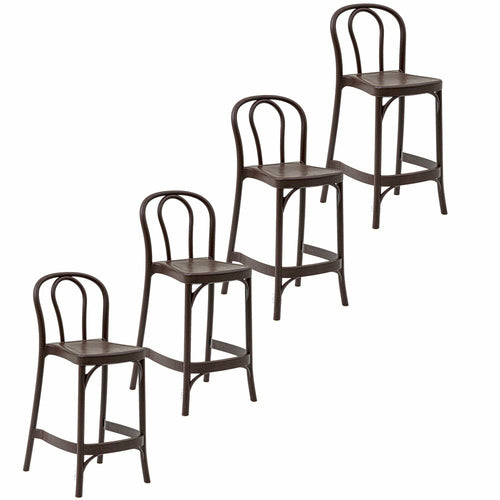 Set of 4 Patio Stool 26" Height - SOHO