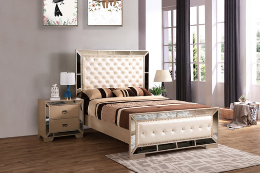 Contemporary Pearl Full Bed For Modern Spaces