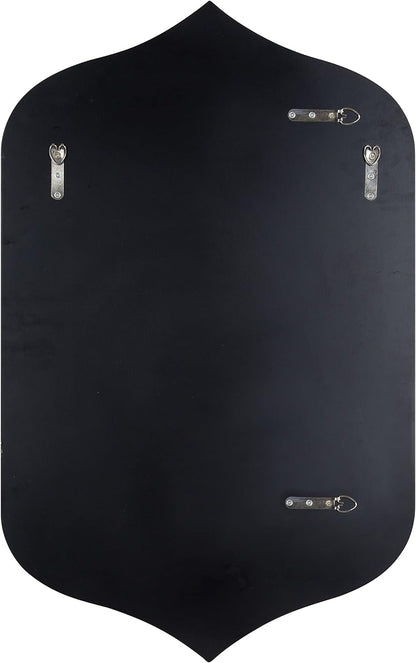 Contemporary Tyla Wall Mirror, 20 X 32, Gold Finish, Decorative