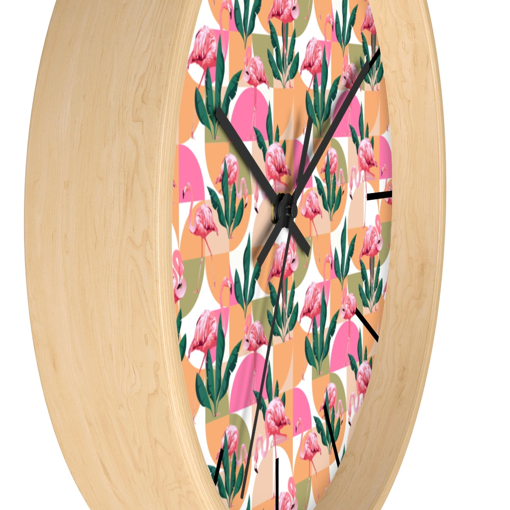 2882Time™ Retro Geometric Wall Clock Collection with Assorted Retro Pattern Designs