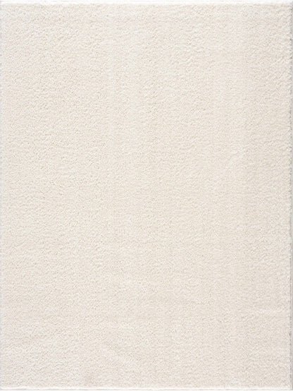 Judy White Washable Area Rug