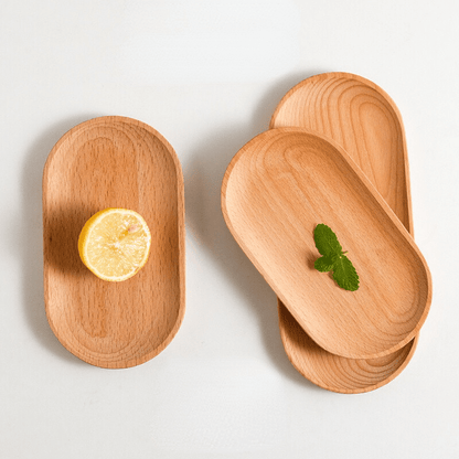 Elegant MultiPurpose Wooden Tray for Serving Snacks