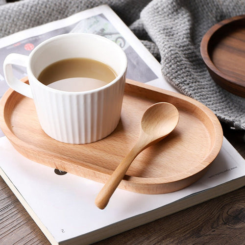 Elegant MultiPurpose Wooden Tray for Serving Snacks