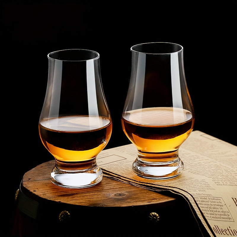 2pcs, Premium Whiskey Snifter Glasses, Elegant Tasting Drinkware For