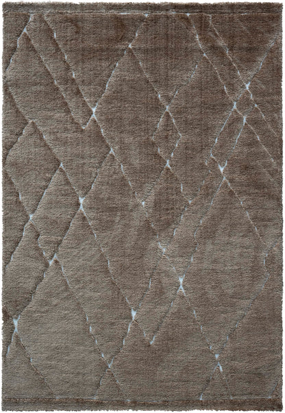 Nina Madison Recycled Polyester Area Rug - Durable Eco-Friendly Accent Floor Rug