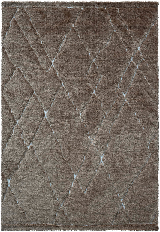 Nina Madison Recycled Polyester Area Rug - Durable Eco-Friendly Accent Floor Rug
