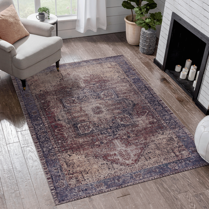 MAVAL Washable Rug Collection — Runner and Area Rugs for High-Traffic Spaces
