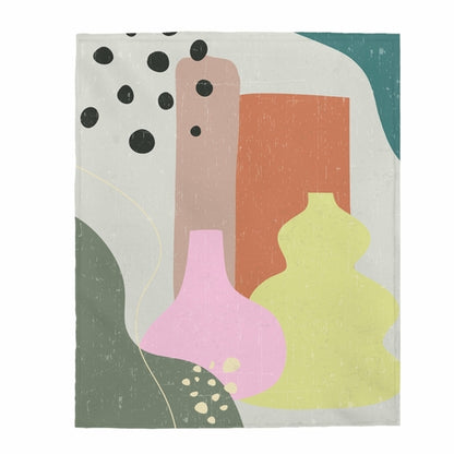 Abstract and Pattern Plush Blanket Throws - Soft Decorative Throw Blanket Collection
