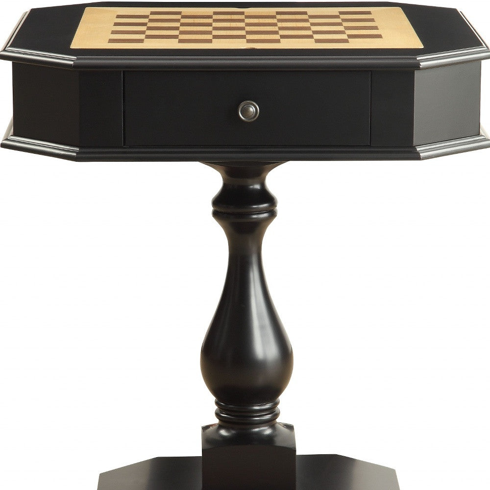 28inches X 28inches X 31inches Black Mdf Game Table