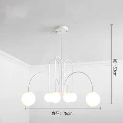 Modern Led Pendant Lamps Nordic Glass Minimalist Hanging Lighting Fixture Dining Living Bedroom Indoor Decor Suspension Lights