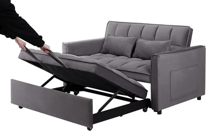 3 in 1 Convertible Sleeper Sofa Bed, Futon Couches for Living Room