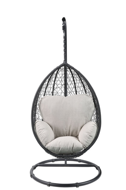 Jade Hanging Pod Wicker Patio Swing Chair