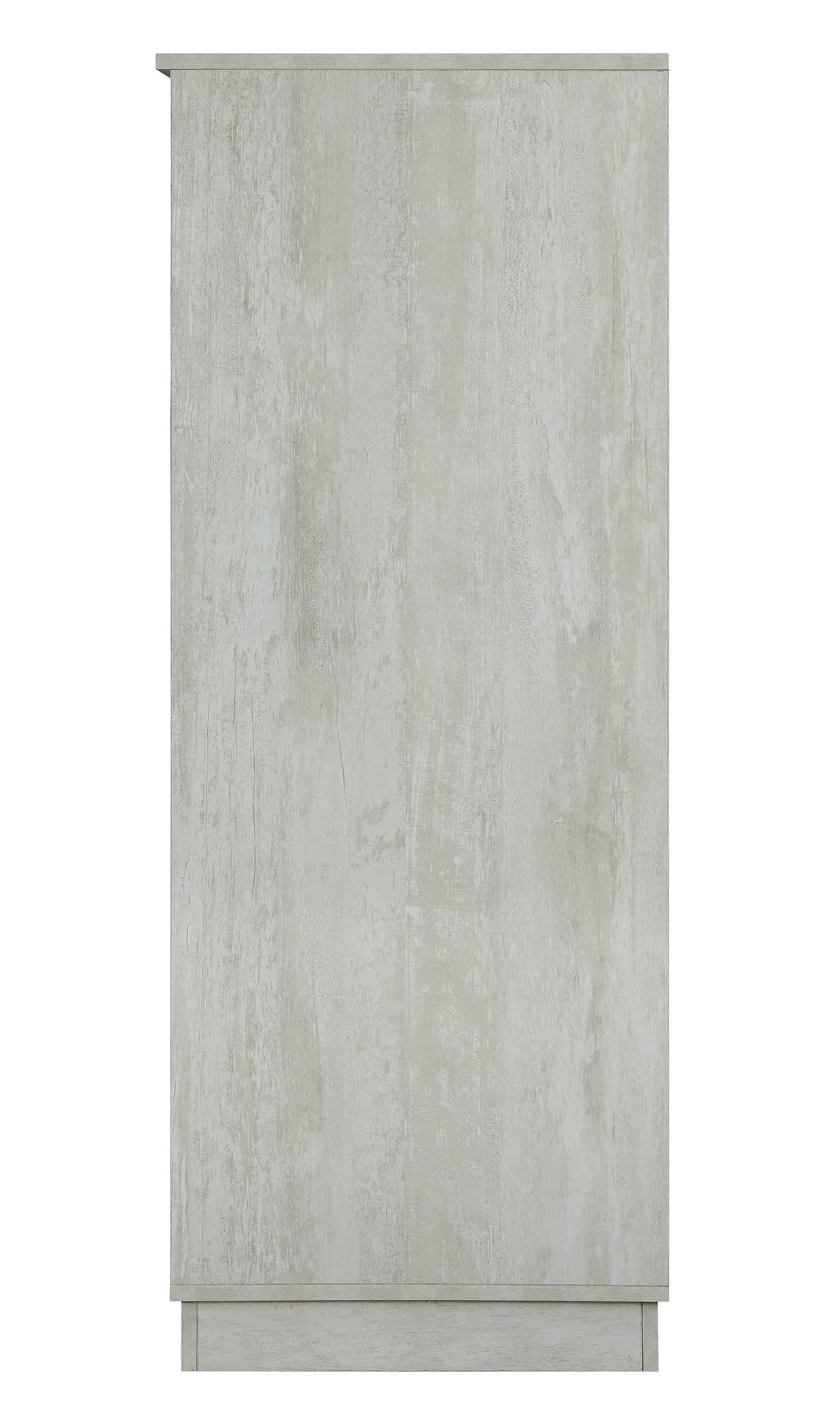 24inches X 20inches X 52inches Wine Cabinet In Walnut - Mdf