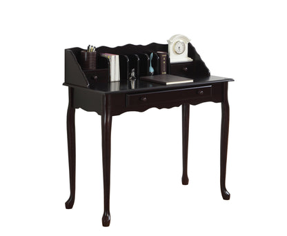 18.25inches x 36inches x 38inches Dark Cherry - Desk