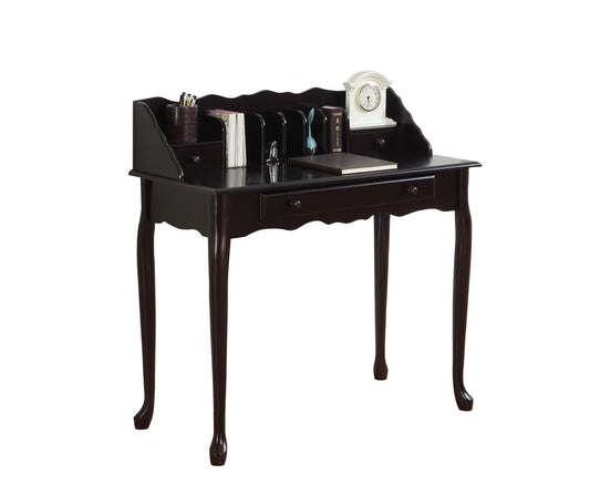 18.25inches x 36inches x 38inches Dark Cherry - Desk