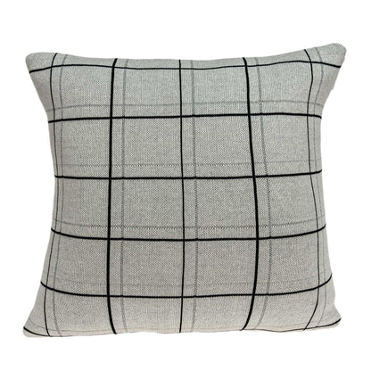 20inches x 7inches x 20inches Transitional Gray  Pillow Cover With
