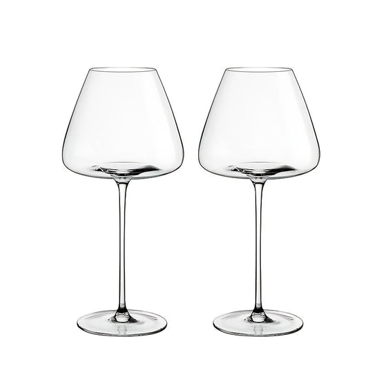 Elegant HandBlown LeadFree Red Wine Glass