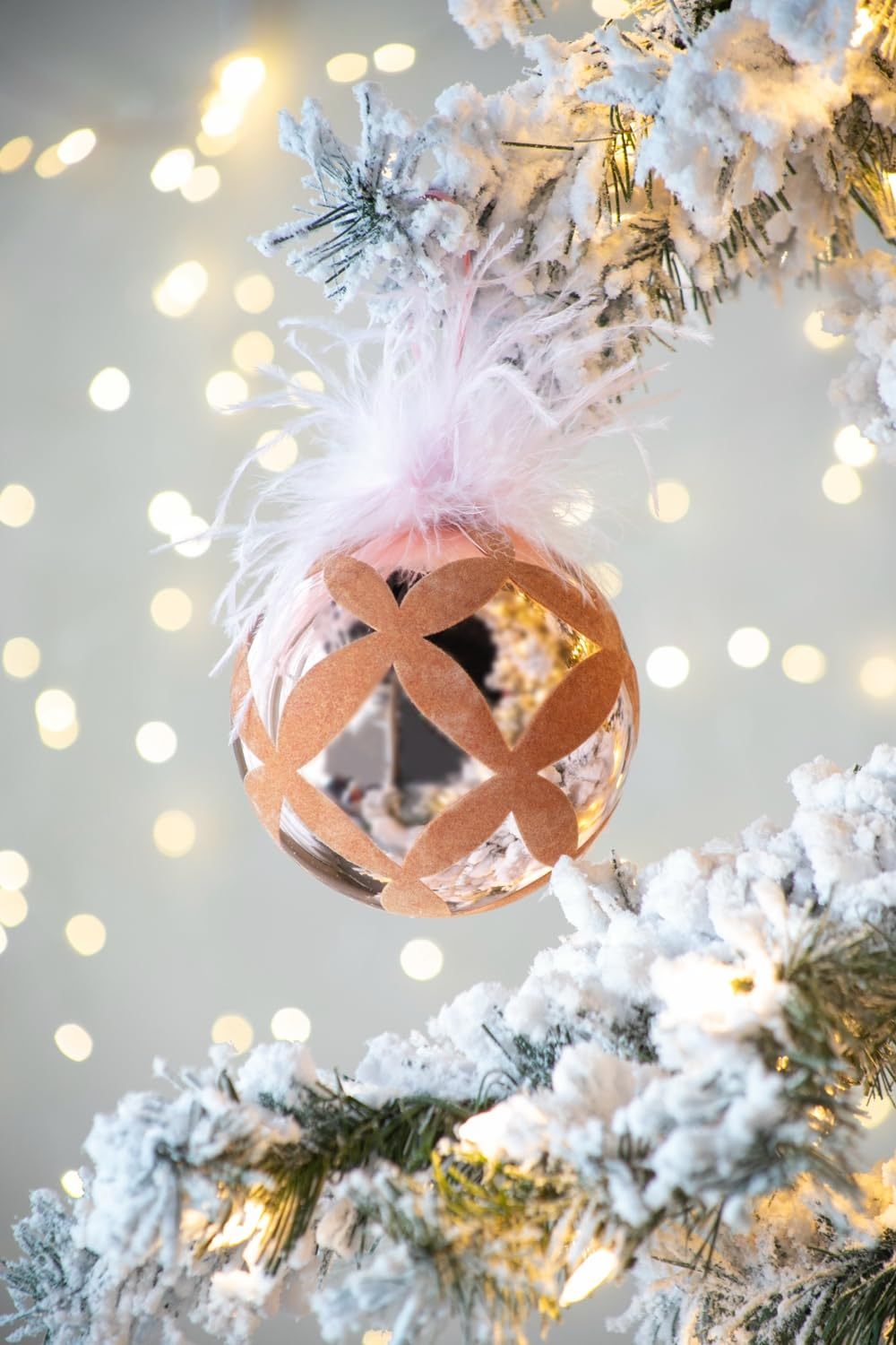 Christmas Ball Ornaments, Glass Decorative Hanging Ball Christmas Tree Ornaments