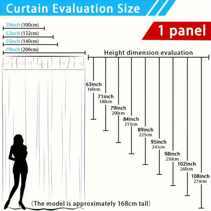 Natural Wood Bohemian Lace Curtain  Light and Privacy