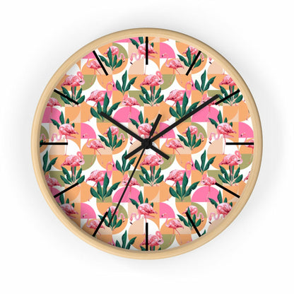 2882Time™ Retro Geometric Wall Clock Collection with Assorted Retro Pattern Designs