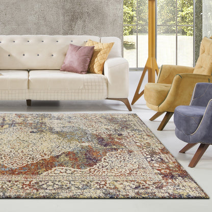 9inches x 13inches  Polypropylene Multi Area Rug