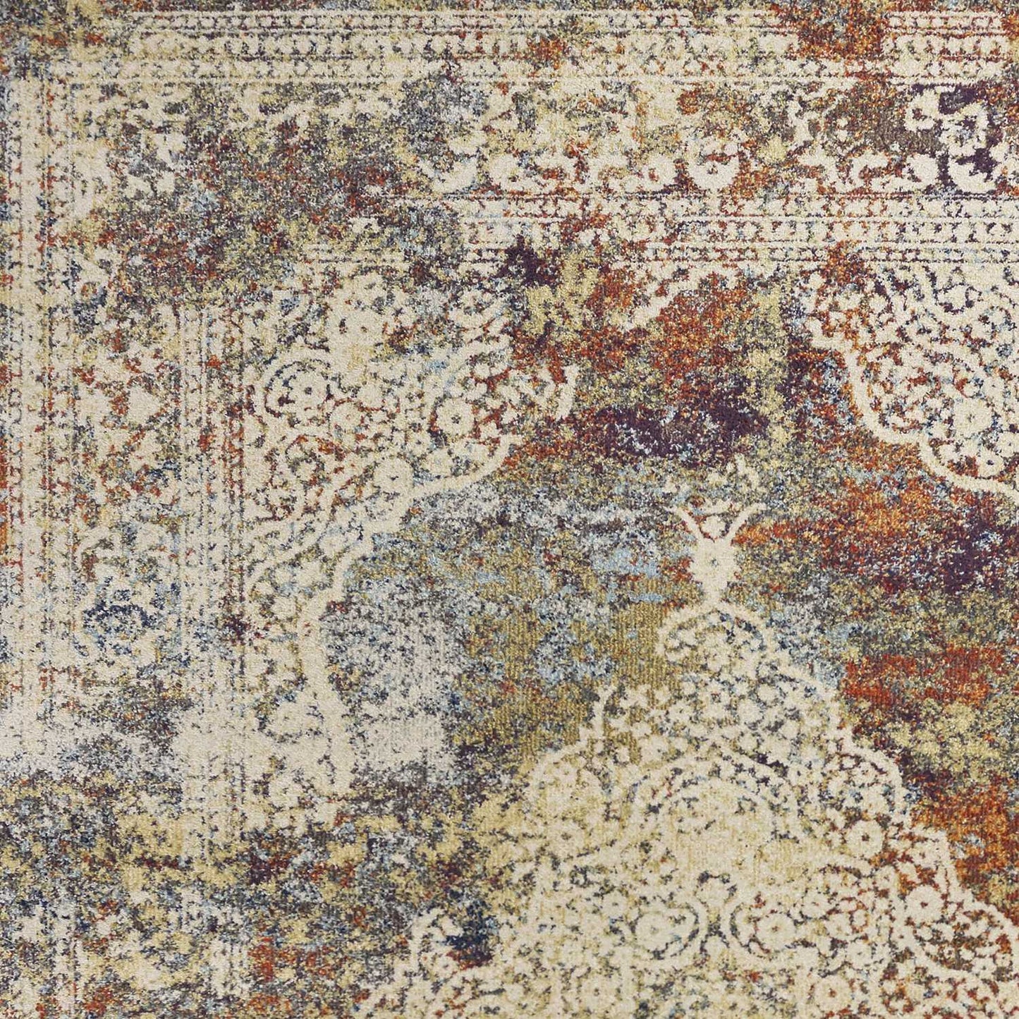 9inches x 13inches  Polypropylene Multi Area Rug