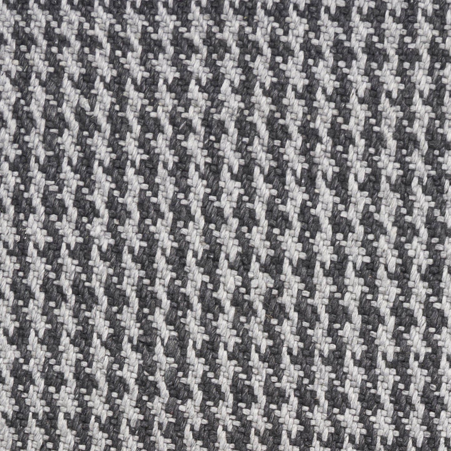 5inchesx8inches Grey Hand Woven Houndstooth Indoor Area Rug
