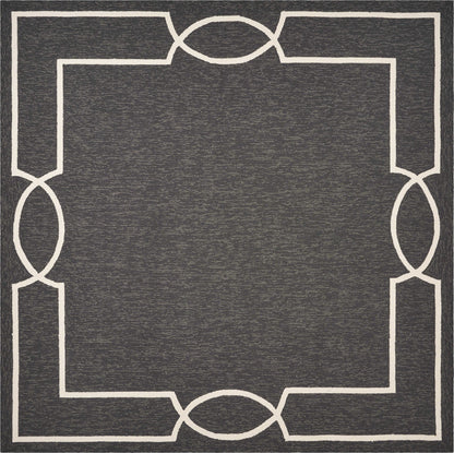 7inches Square   UV treated Polypropylene Onyx Area Rug
