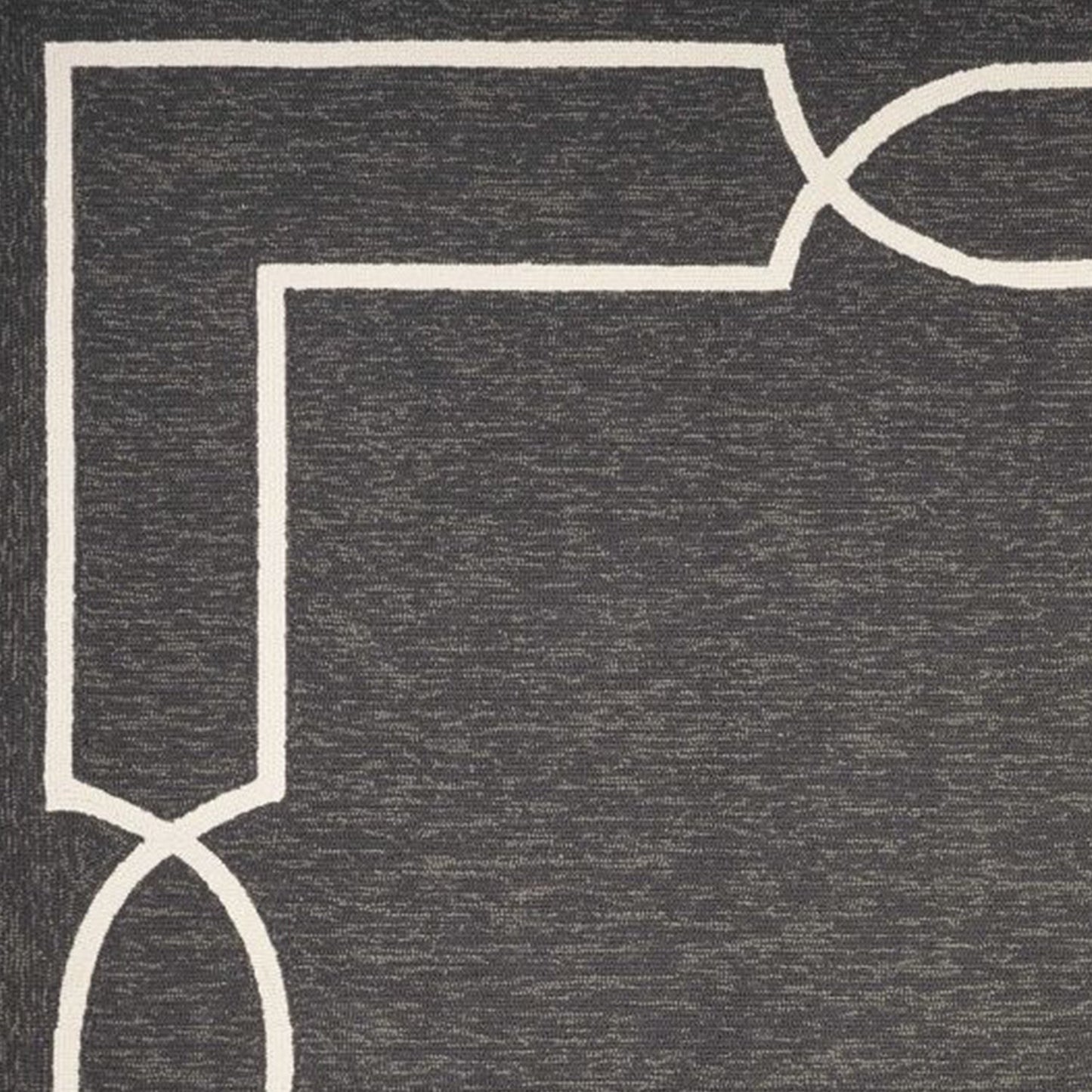 7inches Square   UV treated Polypropylene Onyx Area Rug