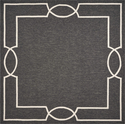 7inches Square   UV treated Polypropylene Onyx Area Rug