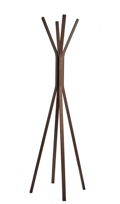 16.5inches X 16.5inches X 68.25inches Natural  Coat Rack