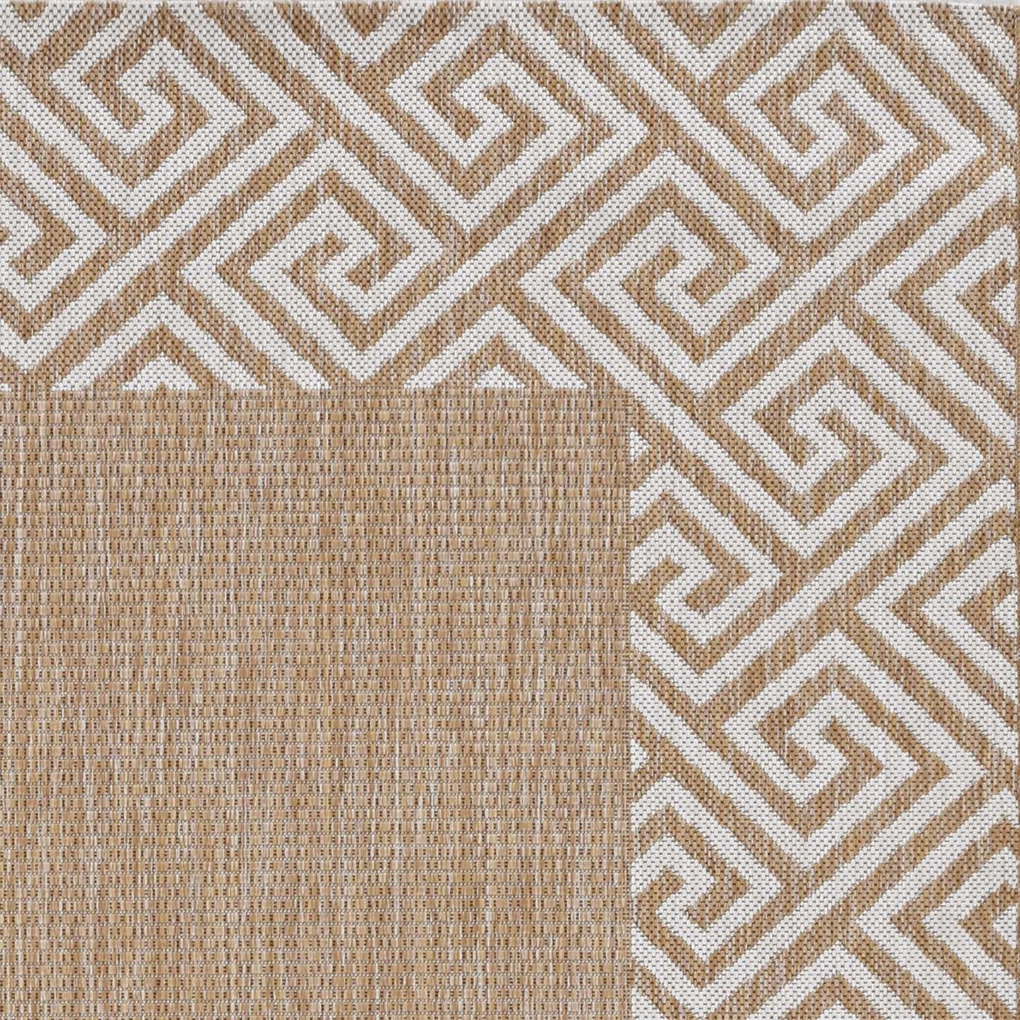 3inches x 5inches Natural Polypropylene Area Rug