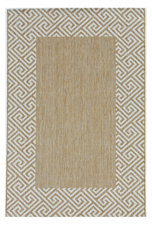 3inches x 5inches Natural Polypropylene Area Rug