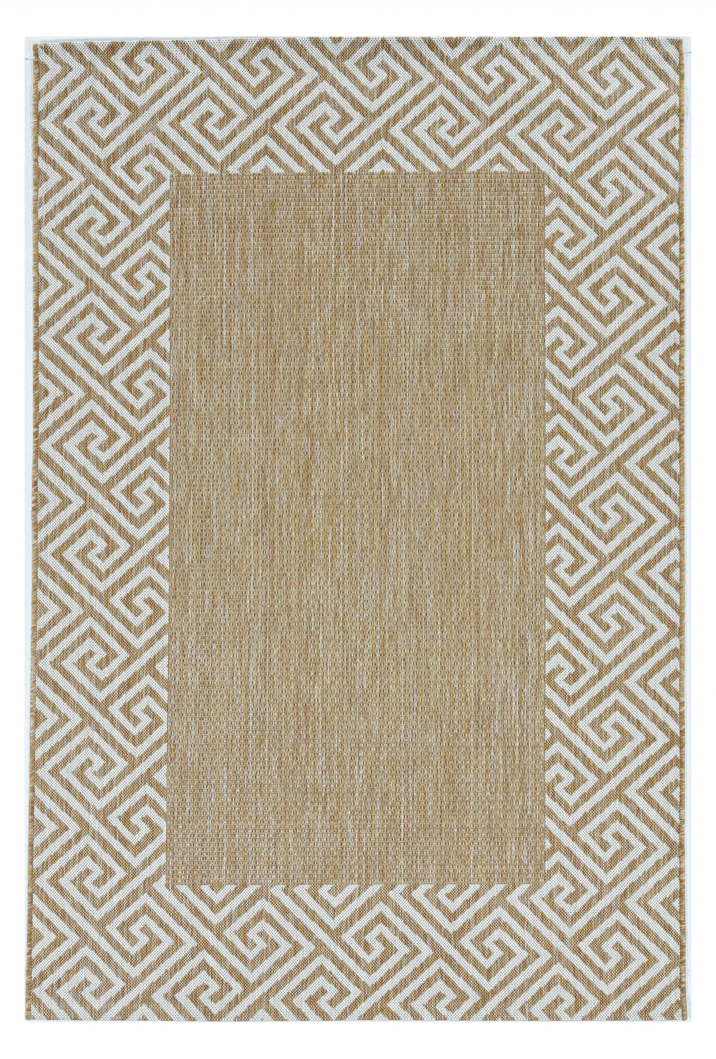 3inches x 5inches Natural Polypropylene Area Rug