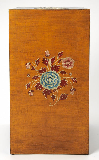 Jade Exotic Hand Painted 3 Drawer Accent Chest