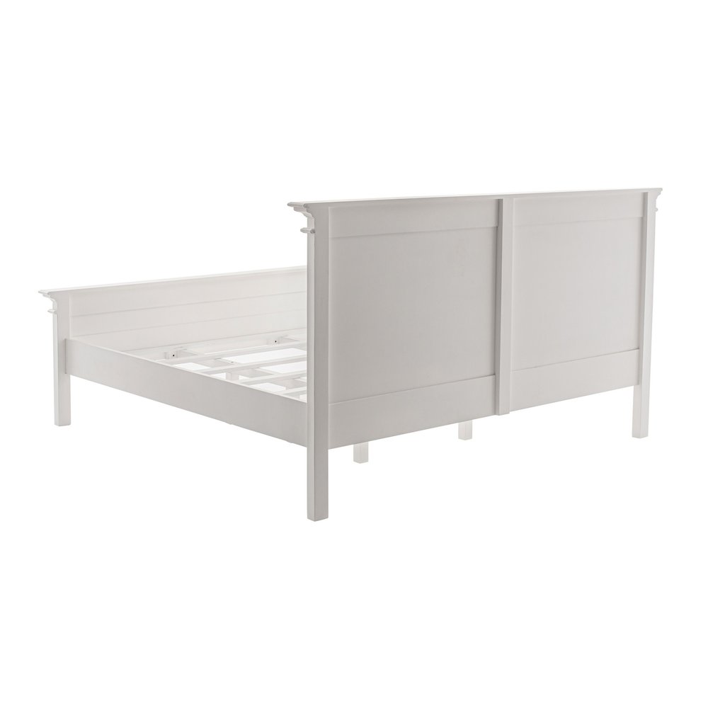 Classic White Panel King Size Bed